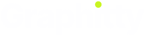 Graphitty logo white Png